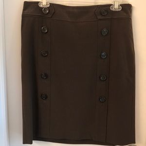 Brown Anne Taylor skirt